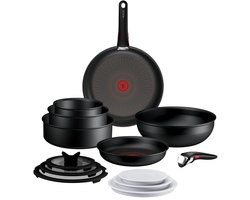 Tefal Ingenio Excellence Fusion - Pannenset - 14-delig - Inclusief Deksel - Handgrepen