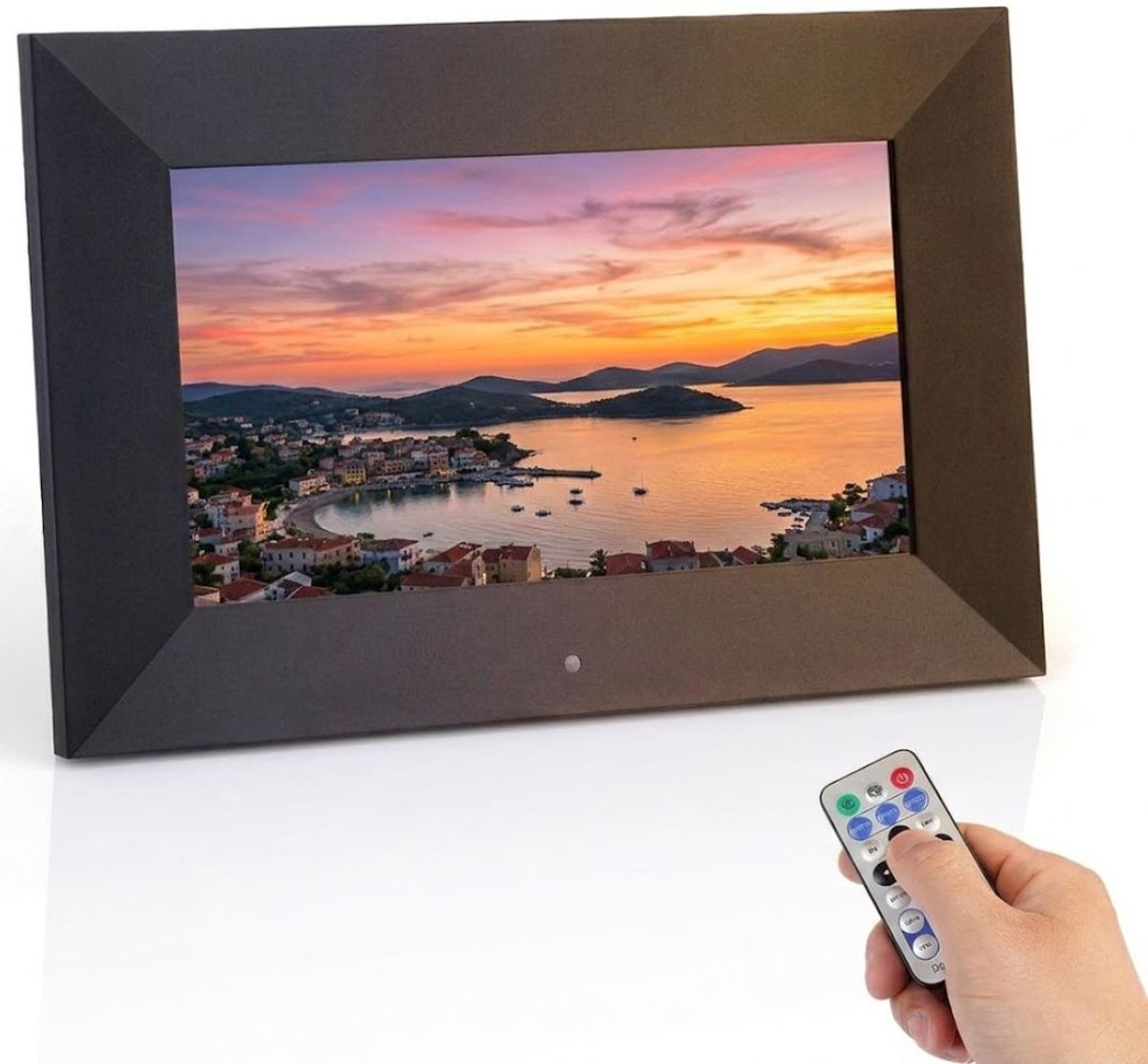 TopChoice® Digitale Fotolijst met Wifi - Fotokader - Frameo - 32GB - Zwart