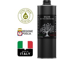 Gusto degli Zii Extra Vierge Olijfolie 500 ml – Italiaans Puglia – Koudgeperst – Antilekdop