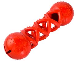 EcoPawPaw iEnergy DAV Hondenspeelgoed Kauwspeeltje – Tandenreiniger – Snackbal – Anti Verveling – Rubber Hondenspeeltje