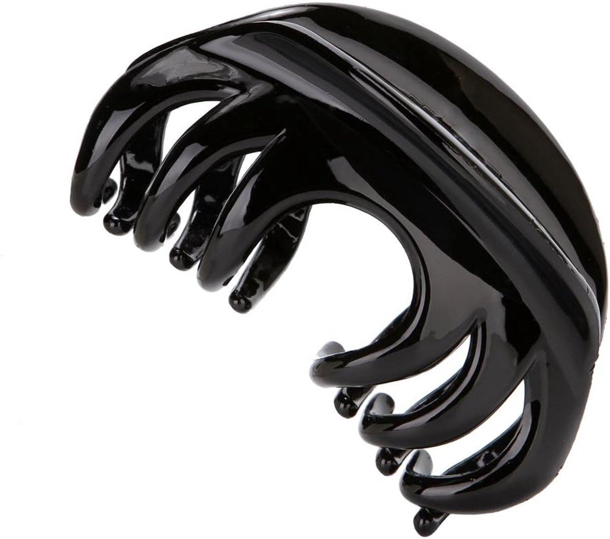 Haarklem - Octopus Klem - Haar Styling - Antislip Grip - 12cm Breed - Kristal Transparant