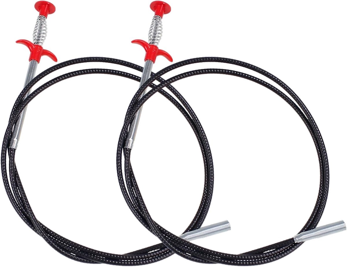 VVGoods - Flexibele telescopische klauwgrijper voor afvoerreiniging en buisreiniging 90 cm/200 cm