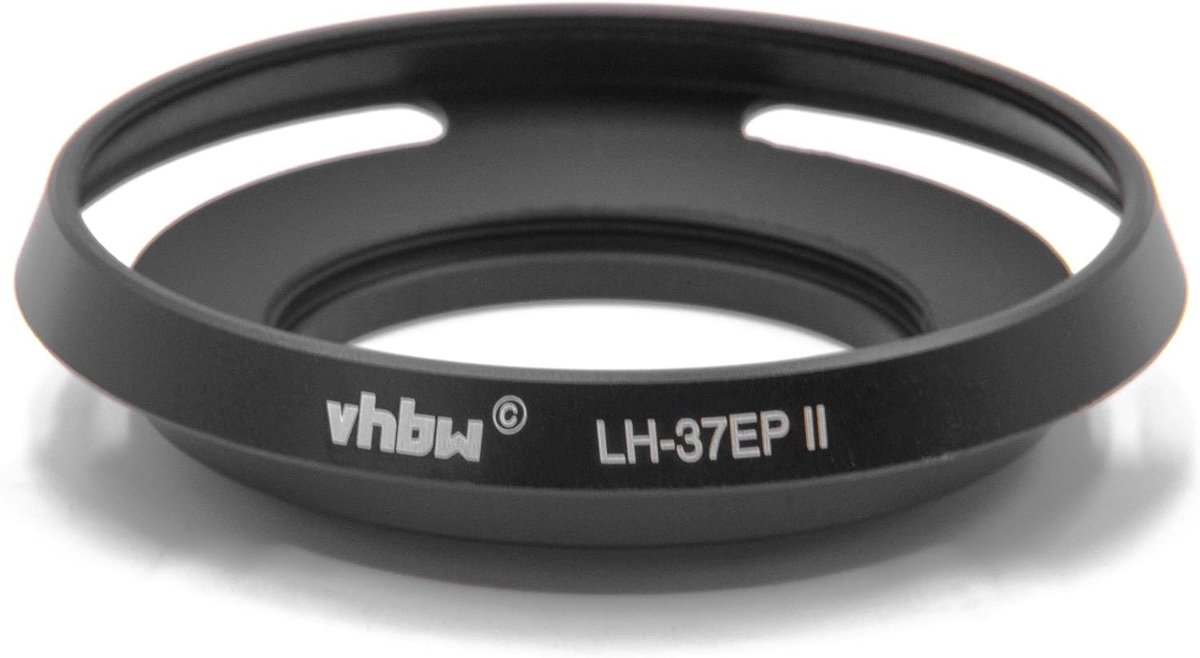 Lenskap Metaal - Objectief Beschermer - Betere Foto's - Voorkomt Strooilicht - 37mm Schroefdraad - Zwart