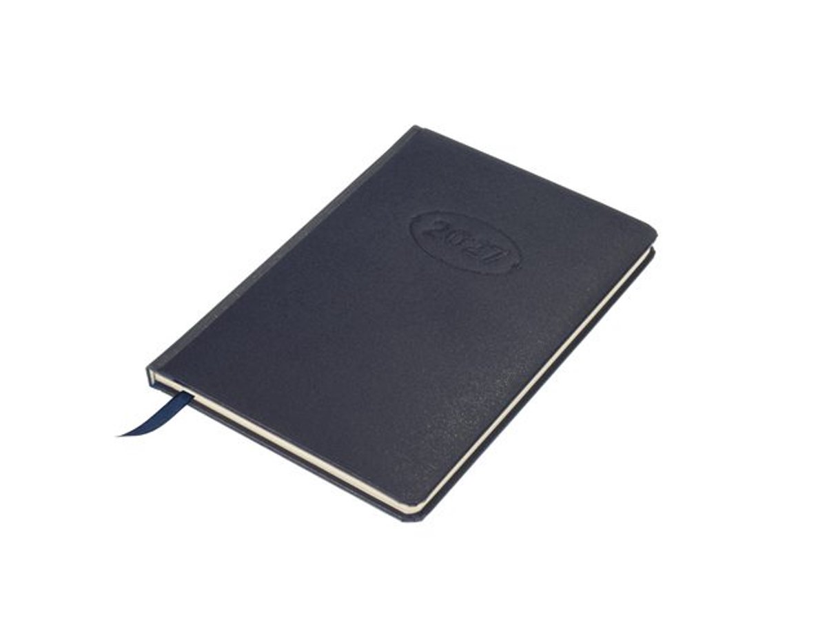 Multo Essential Weekagenda A5 2027 - 7 dagen / 2 pagina’s - Blauw