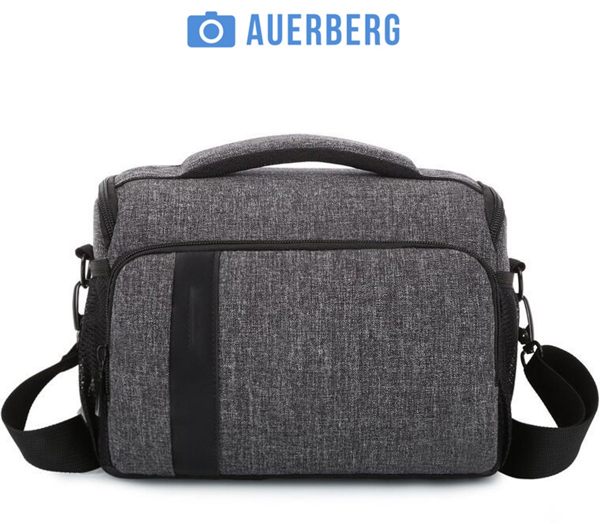 Auerberg Pro C7 schoudertas cameratas fototas voor Canon Nikon Olympus Fuji Pentax Sony foto camera video 7L