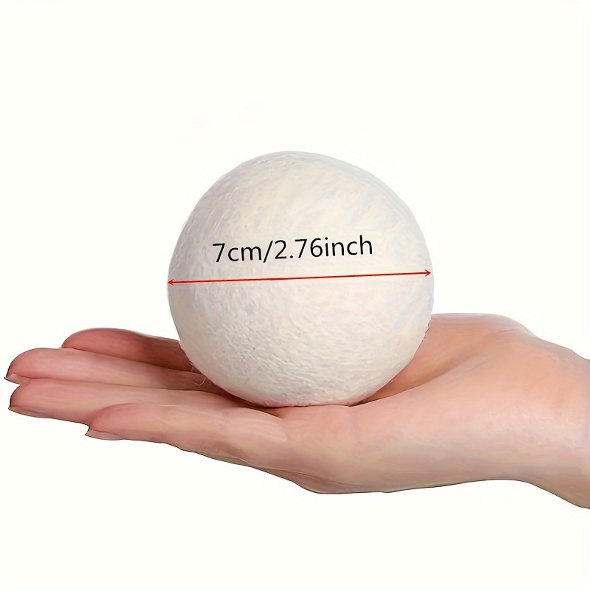 Verpakking met 4 anti-klit wasballen, Geschikt voor wasmachines en was-droogcombinaties, Geschikt voor beddengoed en kleding.