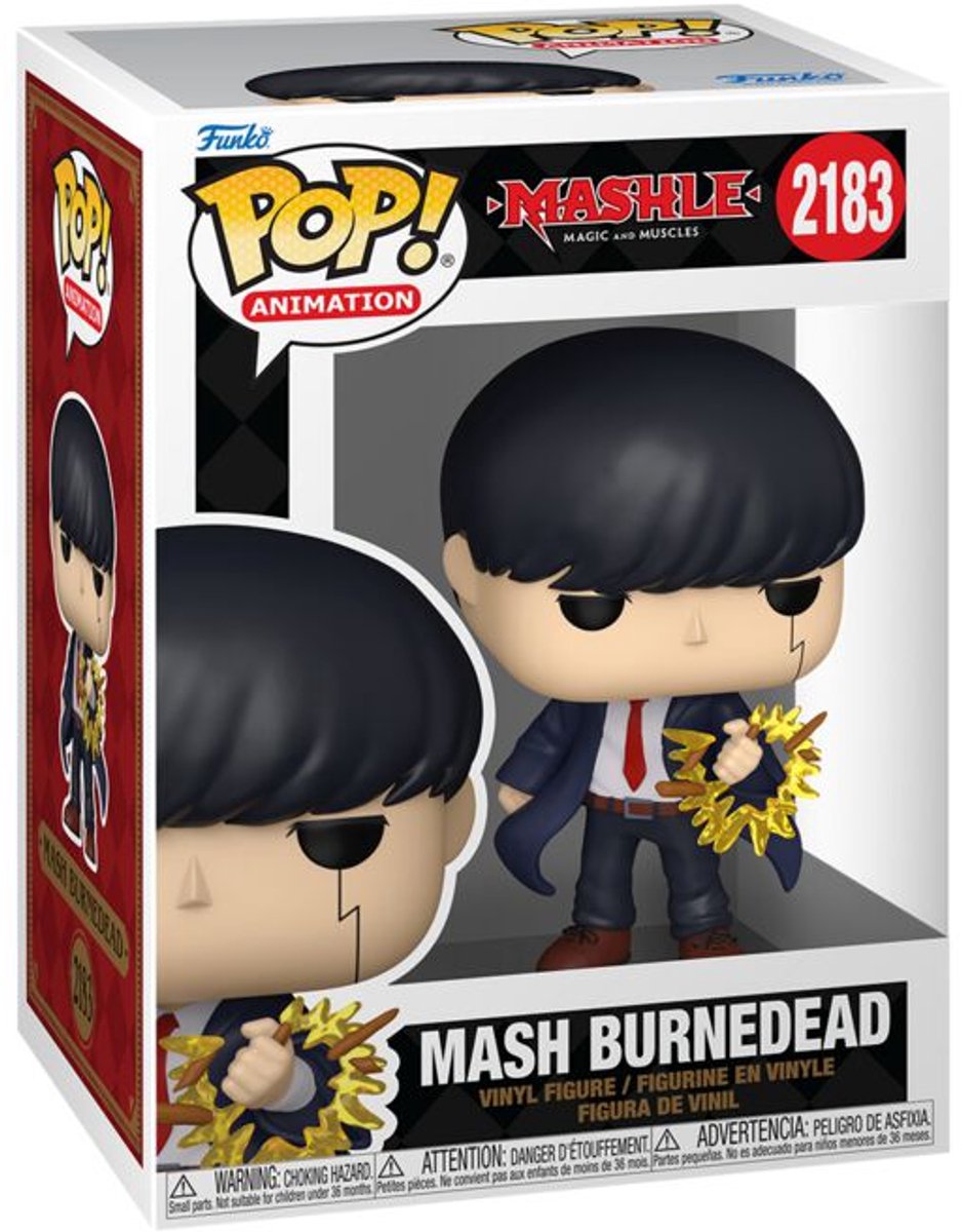 Mashle Mash Burnedead (Pop! Animation) Vinyl Figur 2183 Unisex Funko Pop! - Neutraal - Standard