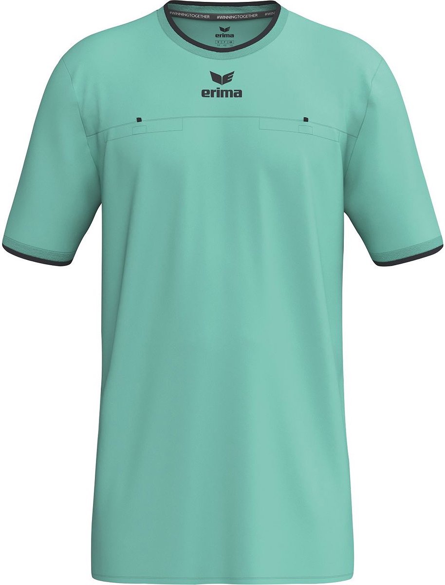 Erima Referee Scheidsrechtersshirt Korte Mouw Heren - Mintgroen | Maat: XXXL