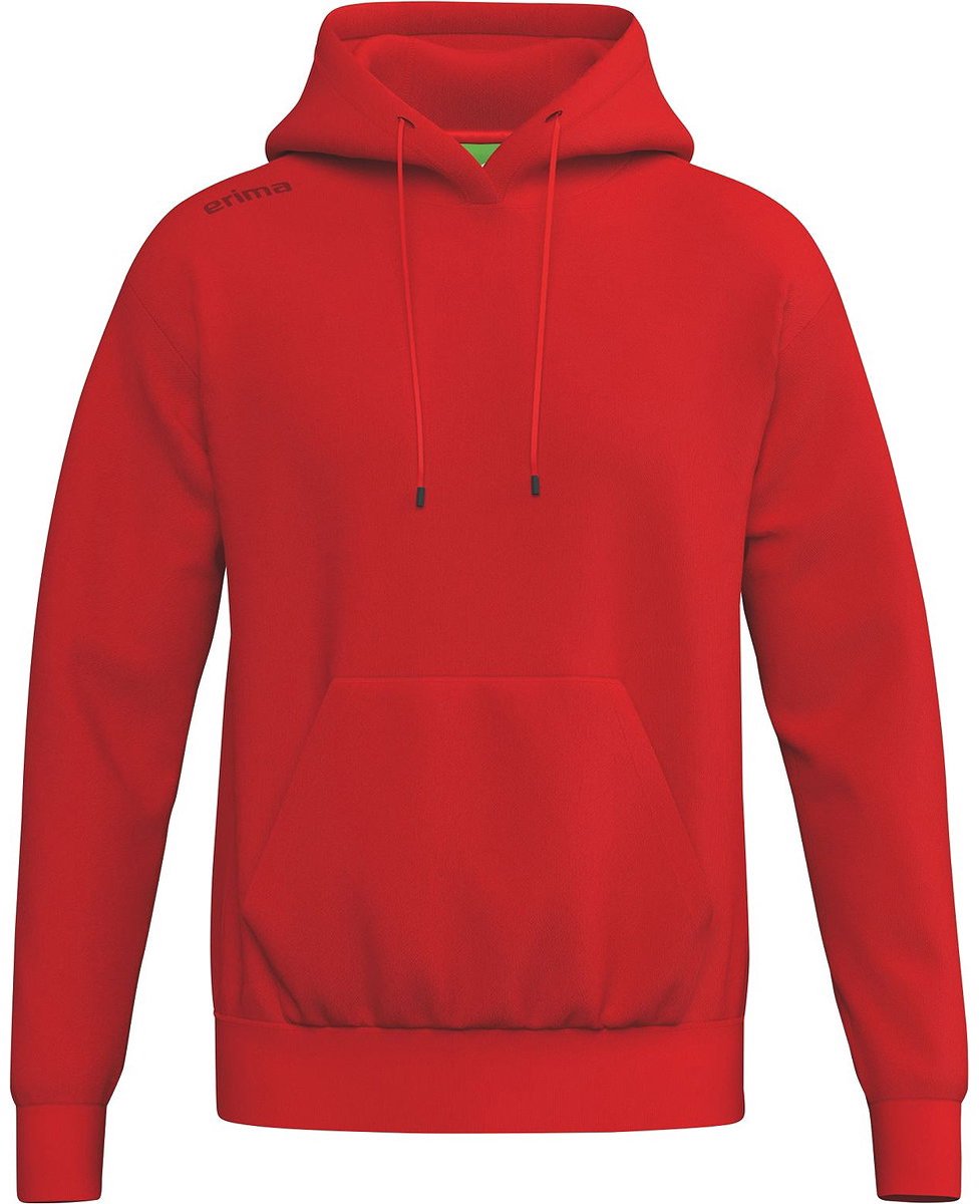 Erima Ts Sweatshirt Met Capuchon Heren - Rood | Maat: XS