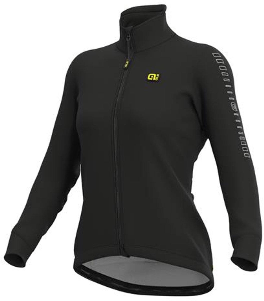 Ale Dames Fietsjas Solid Fondo - Zwart - XXL