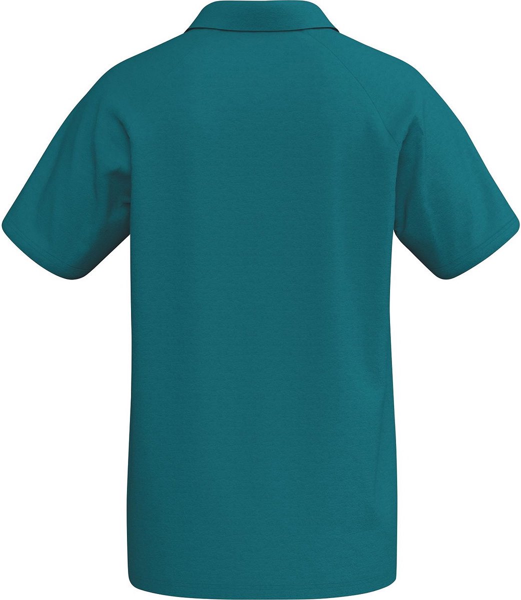 Erima Cmpt 3 Wings Polo Heren - Tahitian Blue / Mintgroen | Maat: 3XL