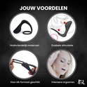 Zwarte prostaatstimulator: huidvriendelijk materiaal, dubbele stimulatie, geschikt voor elk formaat, intense orgasmes.