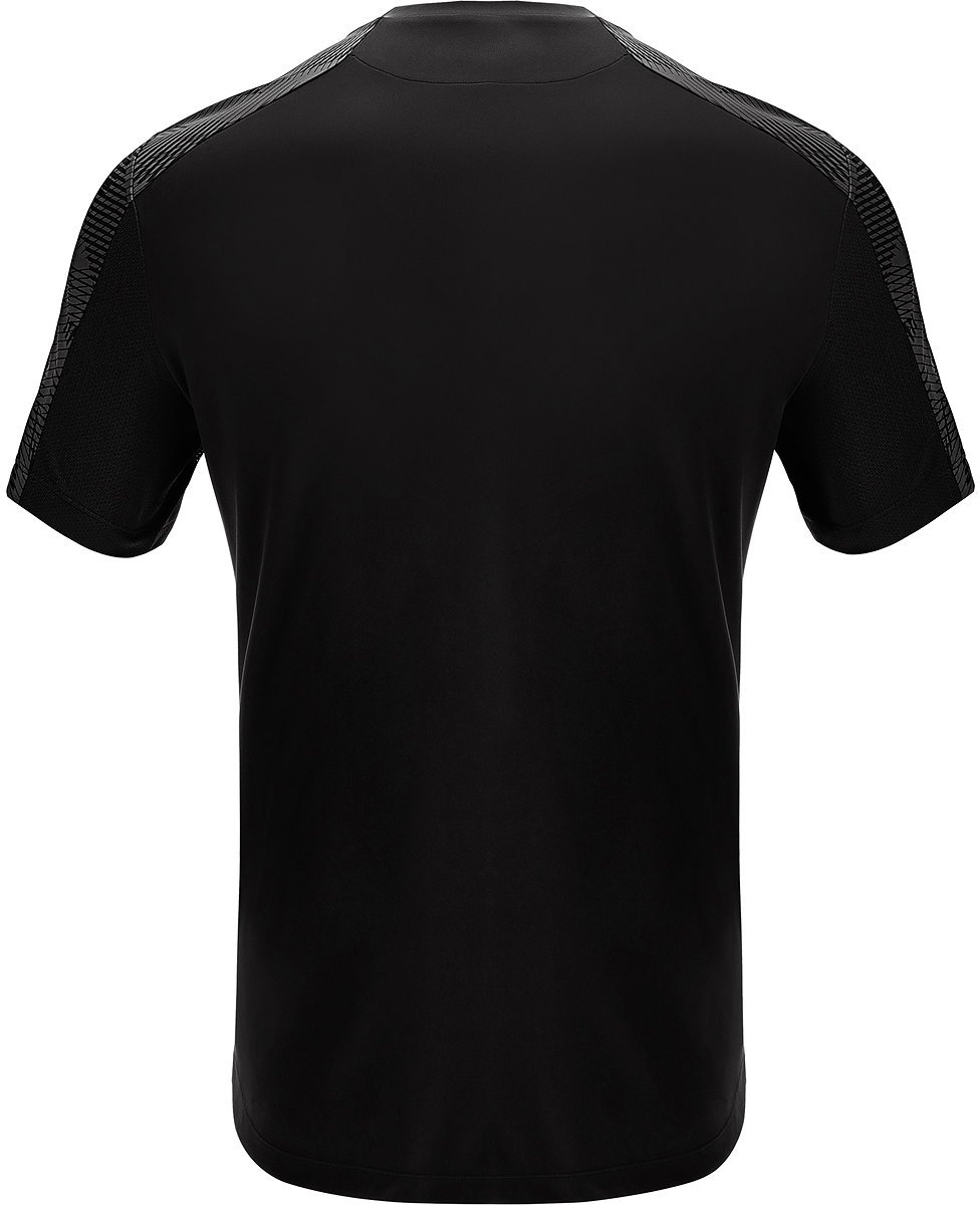 Macron Gede Shirt Korte Mouw Heren - Zwart / Donkergrijs | Maat: S