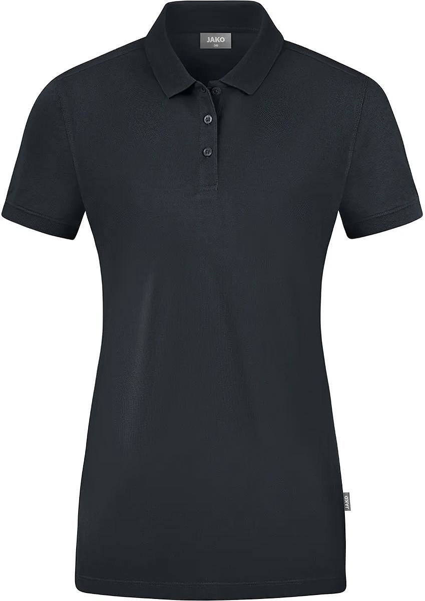 Jako Doubletex Polo Dames - Antraciet | Maat: 36