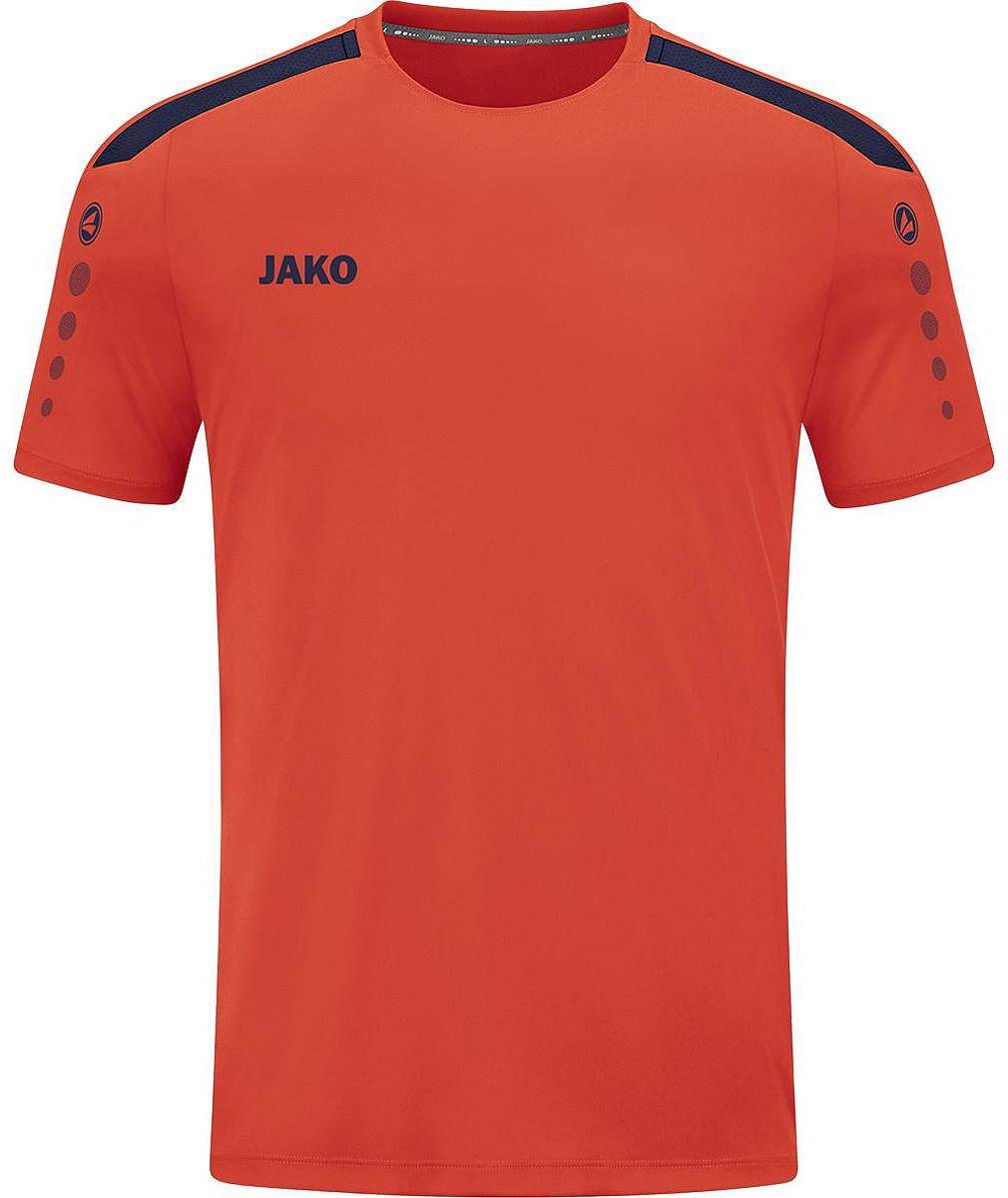 Jako Power Shirt Korte Mouw Heren - Flame / Marine | Maat: M