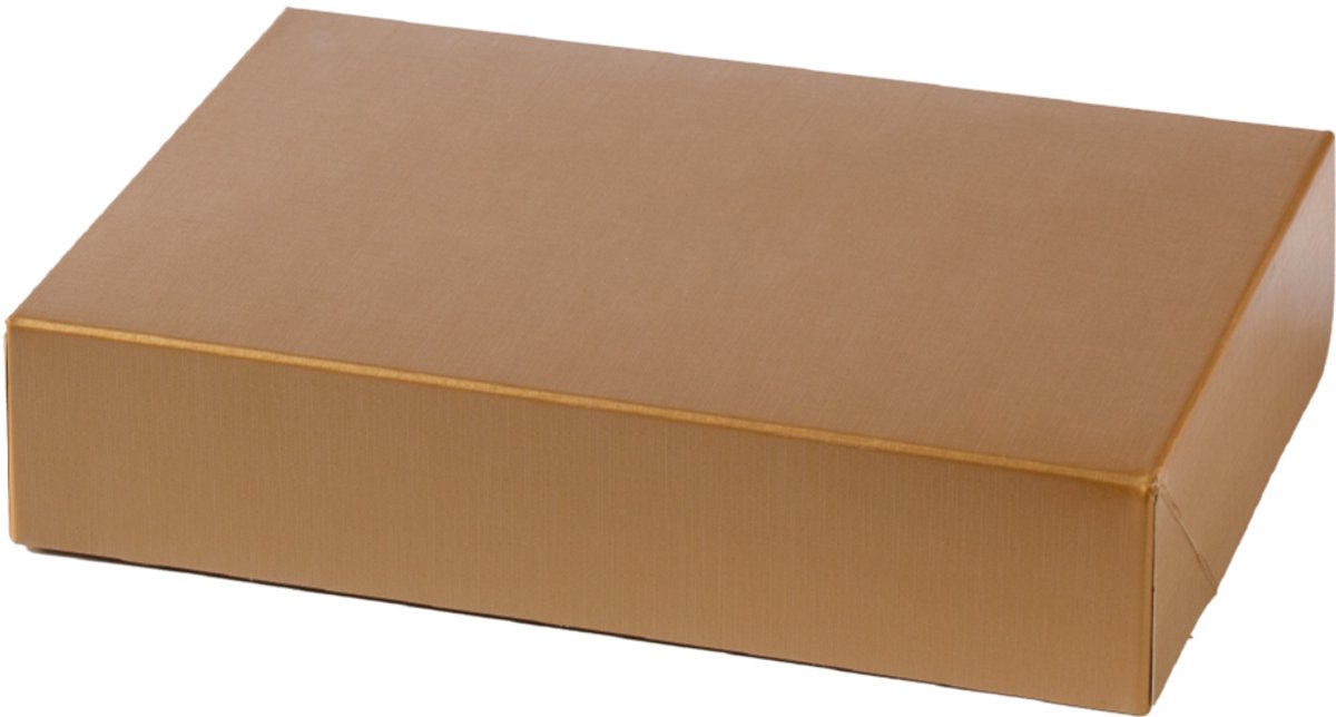 Decora Box For Sweets Gold 23 x 16 x 5 h cm