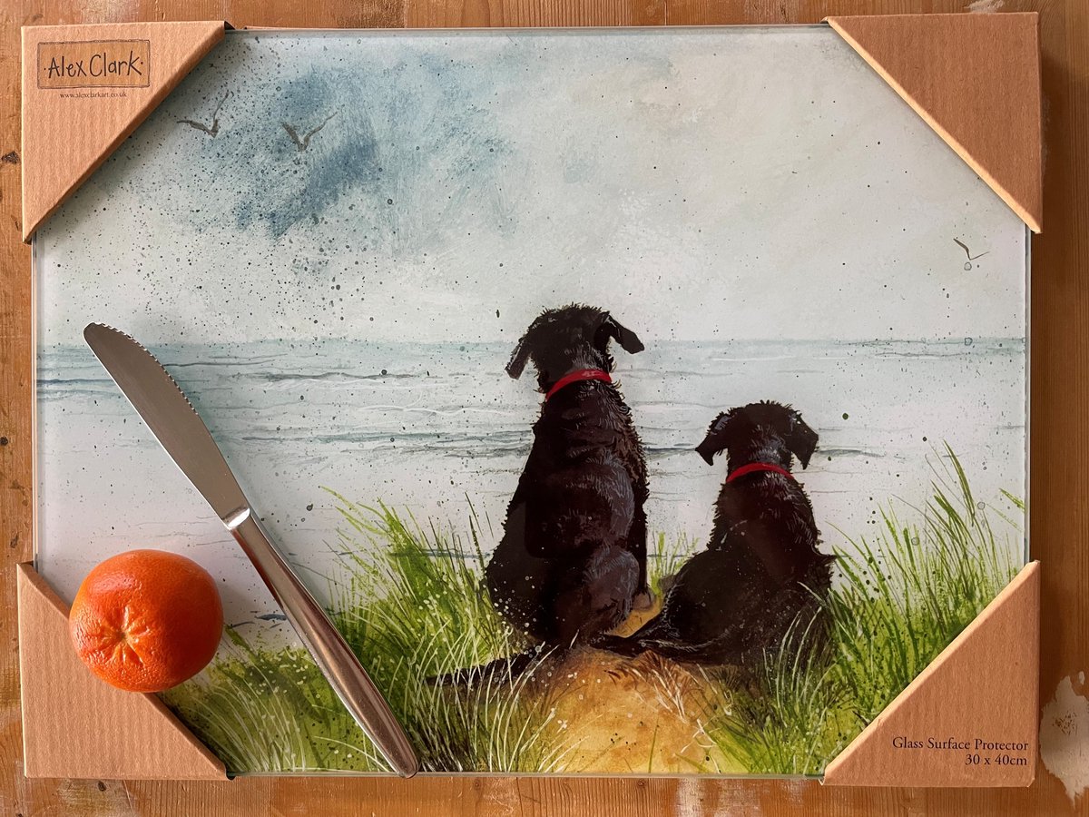 Alex Clark Dunes Worktop Saver ~ Werkbladbeschermer Honden