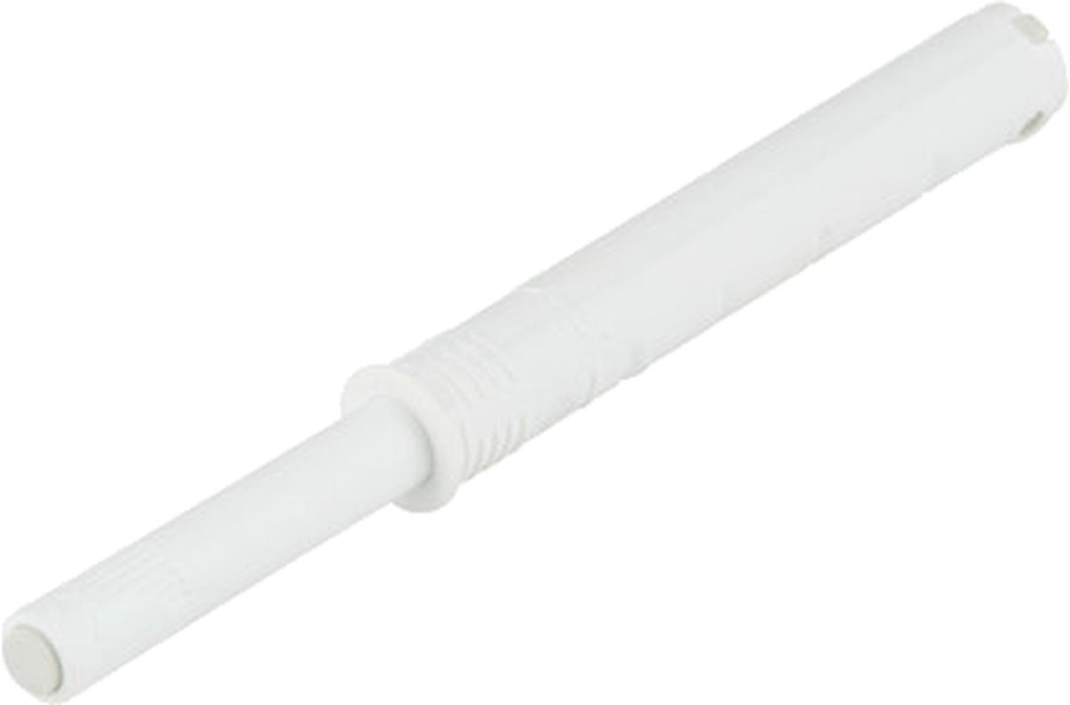 K-PUSH druksnapper met buffer 37 mm wit
