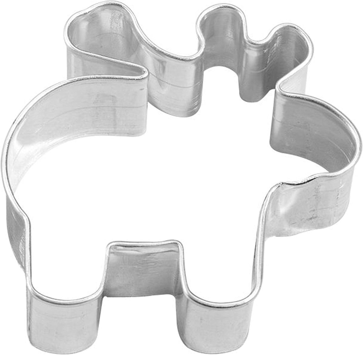 Koekjesvorm Eland - Bakvorm Plastic - Koekjes Bakken - Compact Formaat - 5 x 3 cm - Grijs