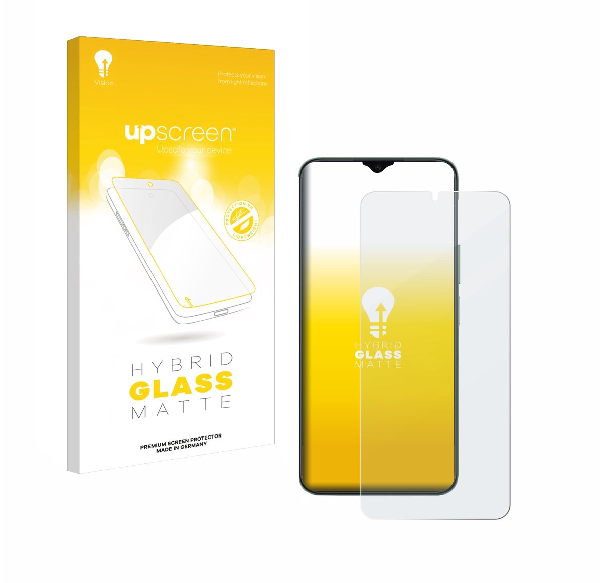 upscreen - Screenprotector voor Honor X6b - Folie Beschermfolie Beschermglas matte