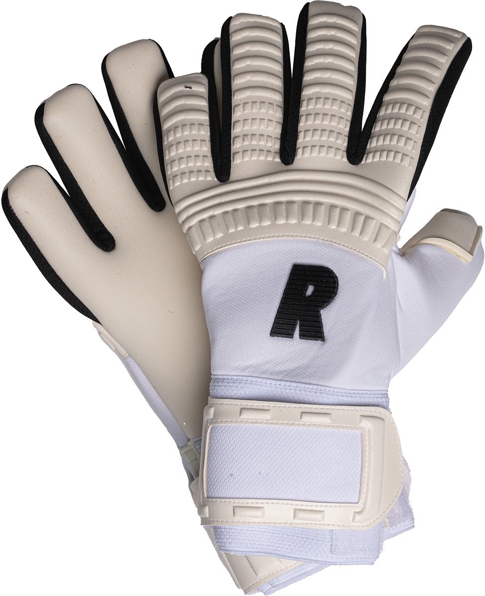 976x1200.jpg Real All Stop Keepershandschoenen - Wit / Zwart | Maat: 9,5 - Afbeelding 1