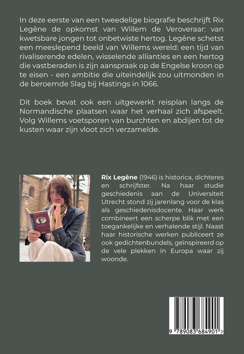 Willem de Veroveraar - Deel 1 - Rix Legêne - back cover