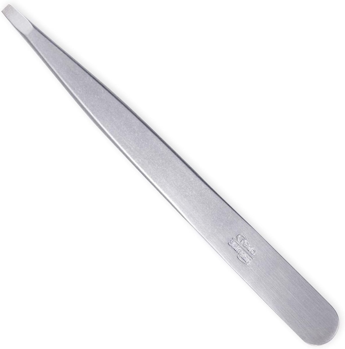 Pincet - Epileertang - Precisie Ontharen - Handmatig Geslepen Punten - 9 cm - Zilverkleurig