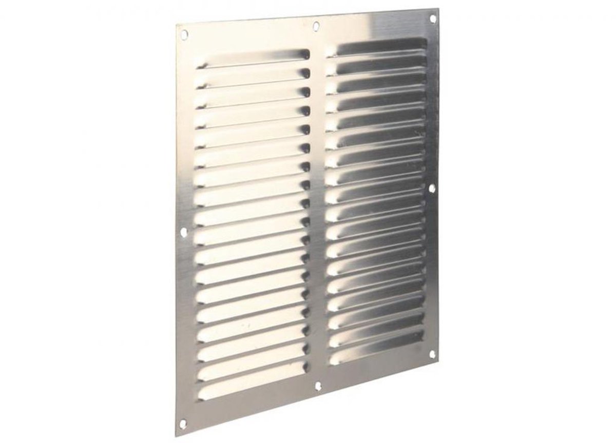 Renson Inox Opbouw Schoepenrooster 250x250MM