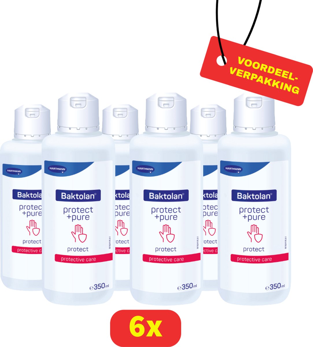 6 x Baktolan Protect Pure 350ml - Voordeelverpakking