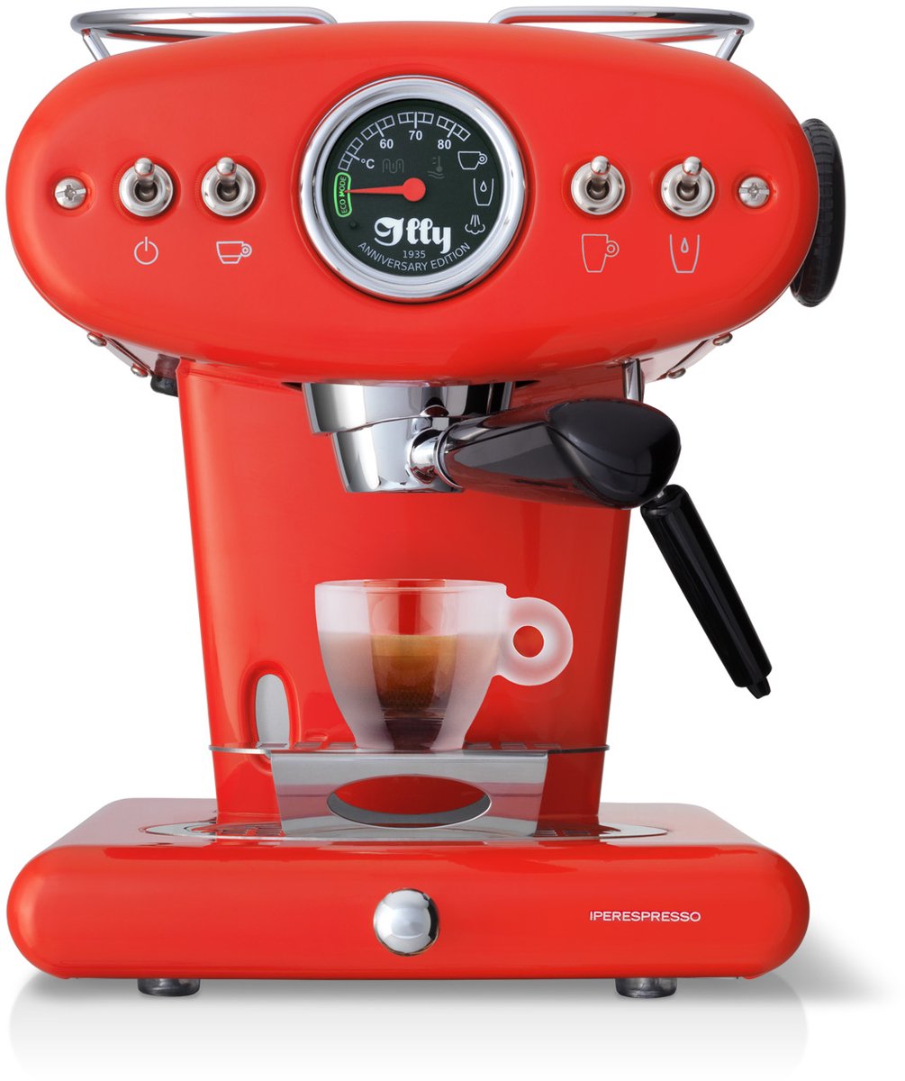 illy - X1 Anniversary Iperespresso - Eco Mode - Rood