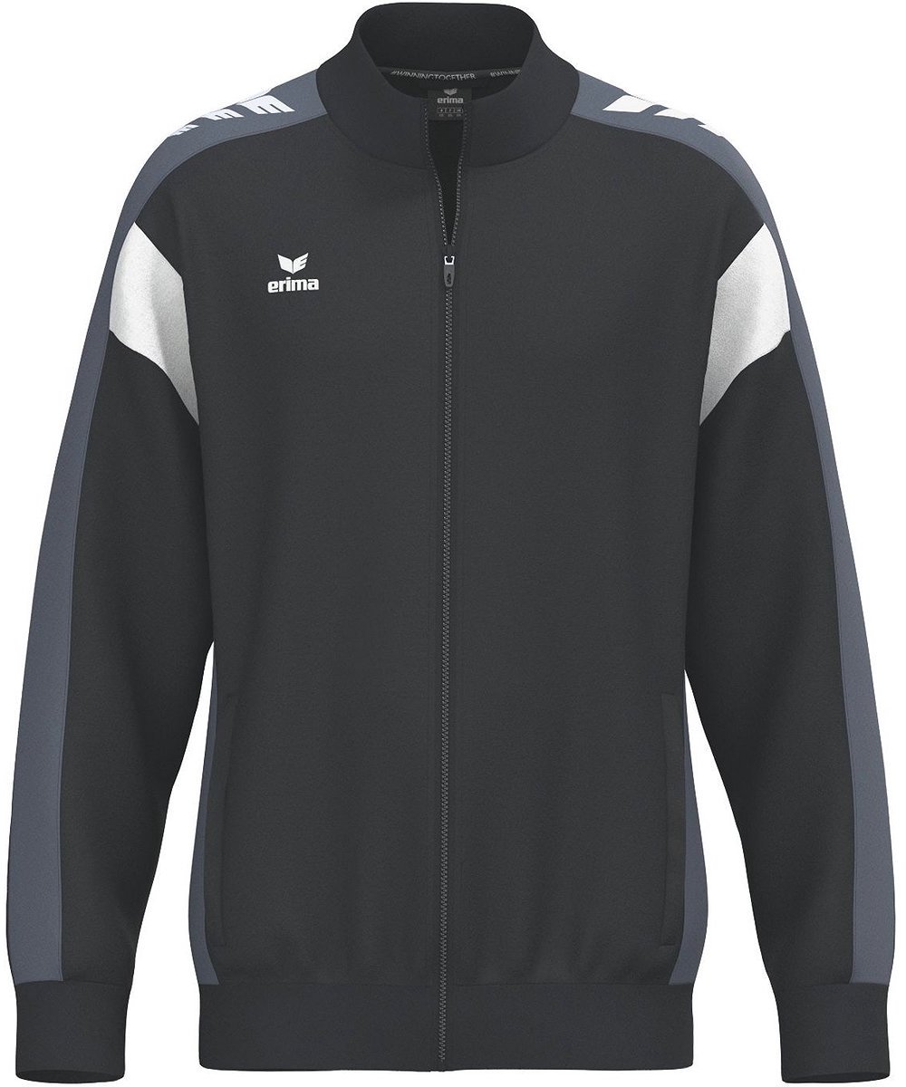 Erima Celebrate 125 Trainingsjack Kinderen - Zwart / Slate Grey | Maat: 116