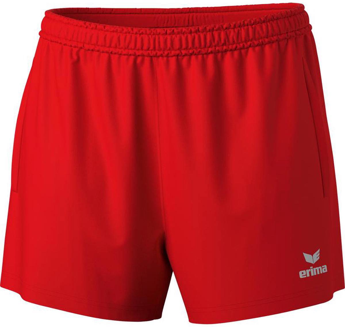 Erima Team Short Dames - Rood | Maat: 34
