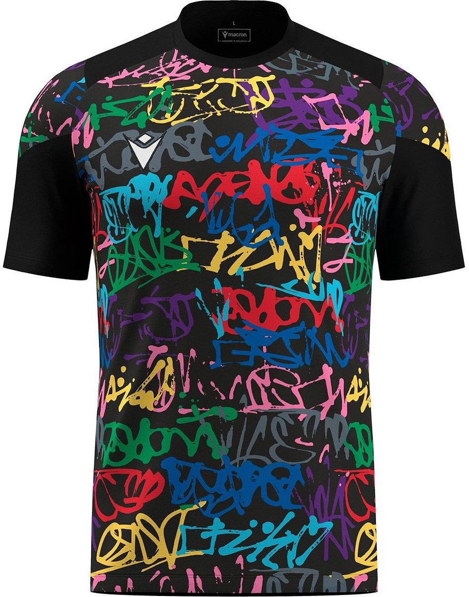 Macron Glory Golem Shirt Korte Mouw Heren - Retro | Maat: L