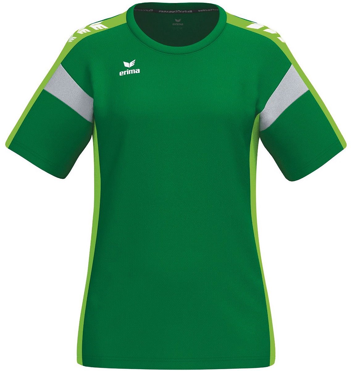 Erima Celebrate 125 T-Shirt Dames - Smaragd / Green Gecko | Maat: 40