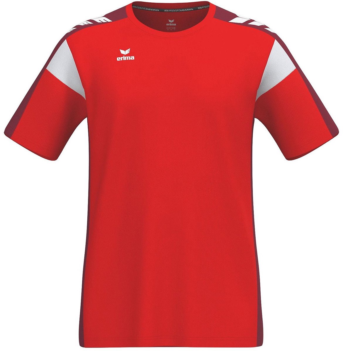Erima Celebrate 125 T-Shirt Kinderen - Rood / New Bordeaux | Maat: 140