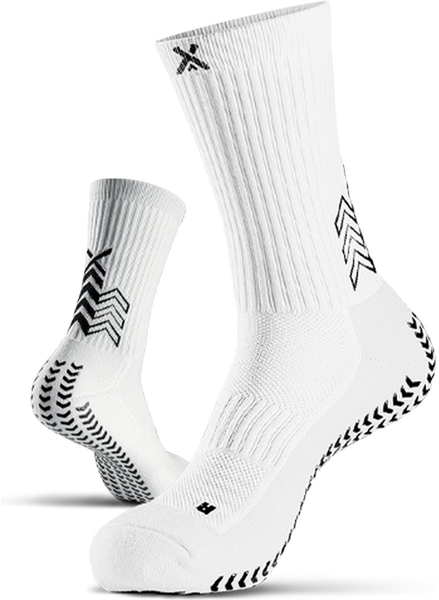 Gearxpro Soxpro Classic Gripsokken - Wit | Maat: 41-46