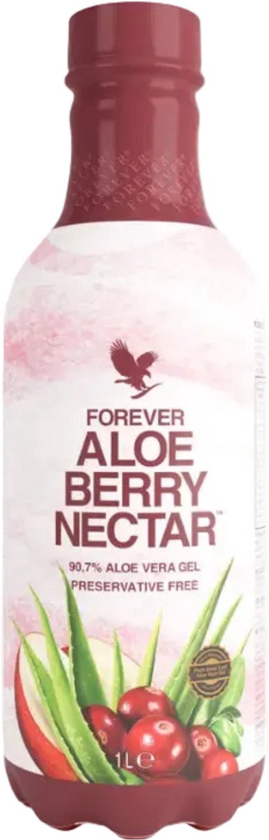 Forever Aloe Berry Nectar 1L – Cranberry & Appel