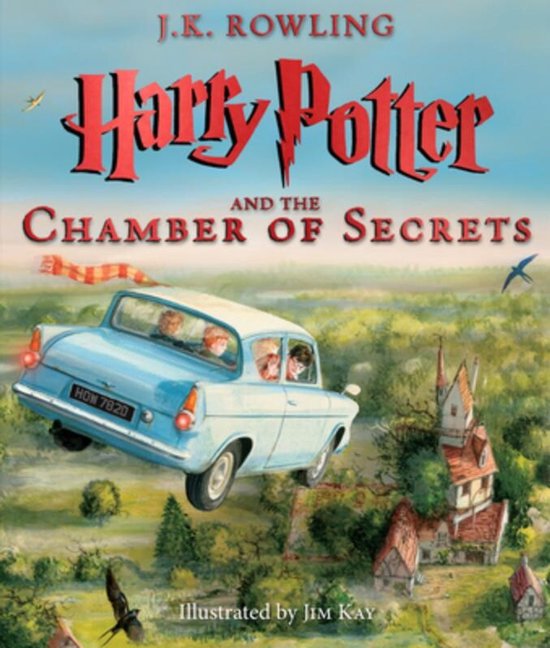 Harry Potter and the Chamber of Secrets The Illustrated Edit ... - cover
