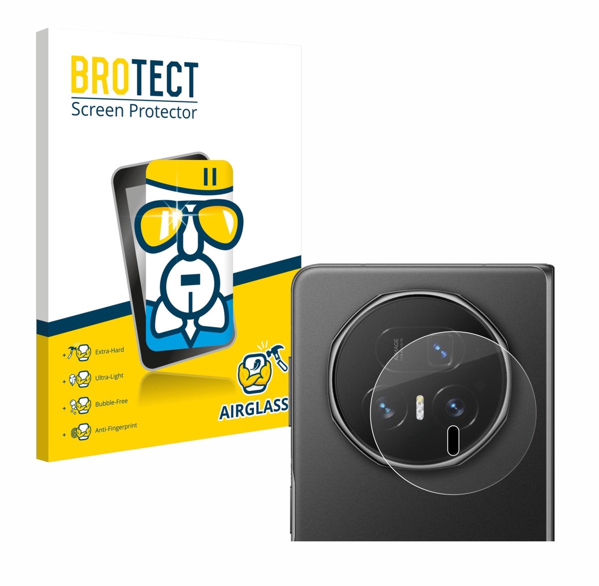 Screenprotector voor Honor Magic V5 (ALLEEN Camera Lens) Beschermglas transparant