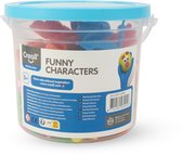 Klei-accessoires, 6-delig kned-gereedschap, klei vanaf 2 jaar, kned- gereedschap knedset set kned, voor kinderen kned-accessoires kneden jaar, jaren kneden gereedschap, kinderklei vormen plastiline