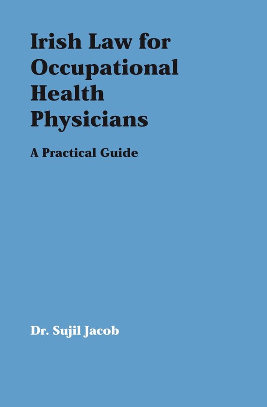 Irish Law for Occupartional Health Physicians - cover
