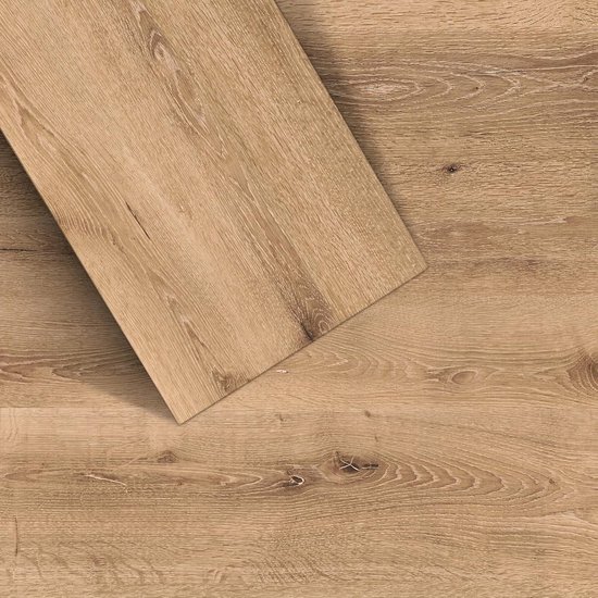 Vinylvloeren Kliksysteem - SPC Vloerplanken - Waterdicht Wonen - Geïntegreerde IXPE Onderlaag - 122x23cm 8 Stuks - Winter Eiken