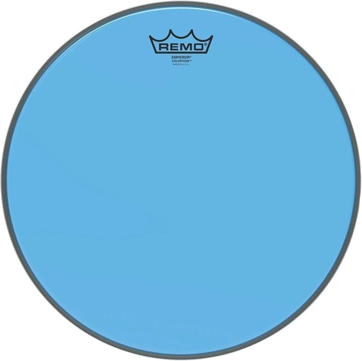 Trommelvel - Percussie vel - Muziek maken - Duurzaam materiaal - 12 inch - Blauw