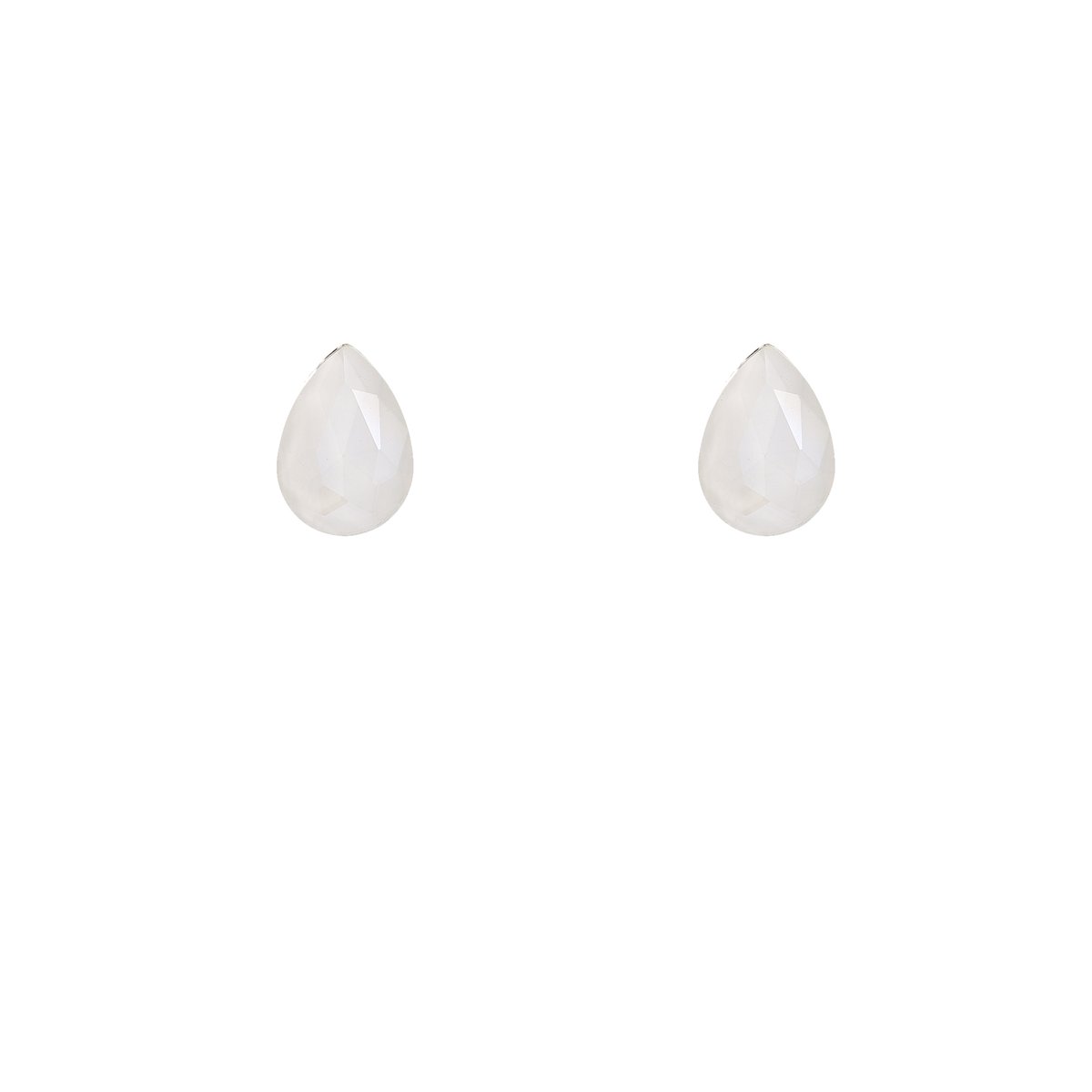 Go Dutch Label Oorknoppen Drop Stud White