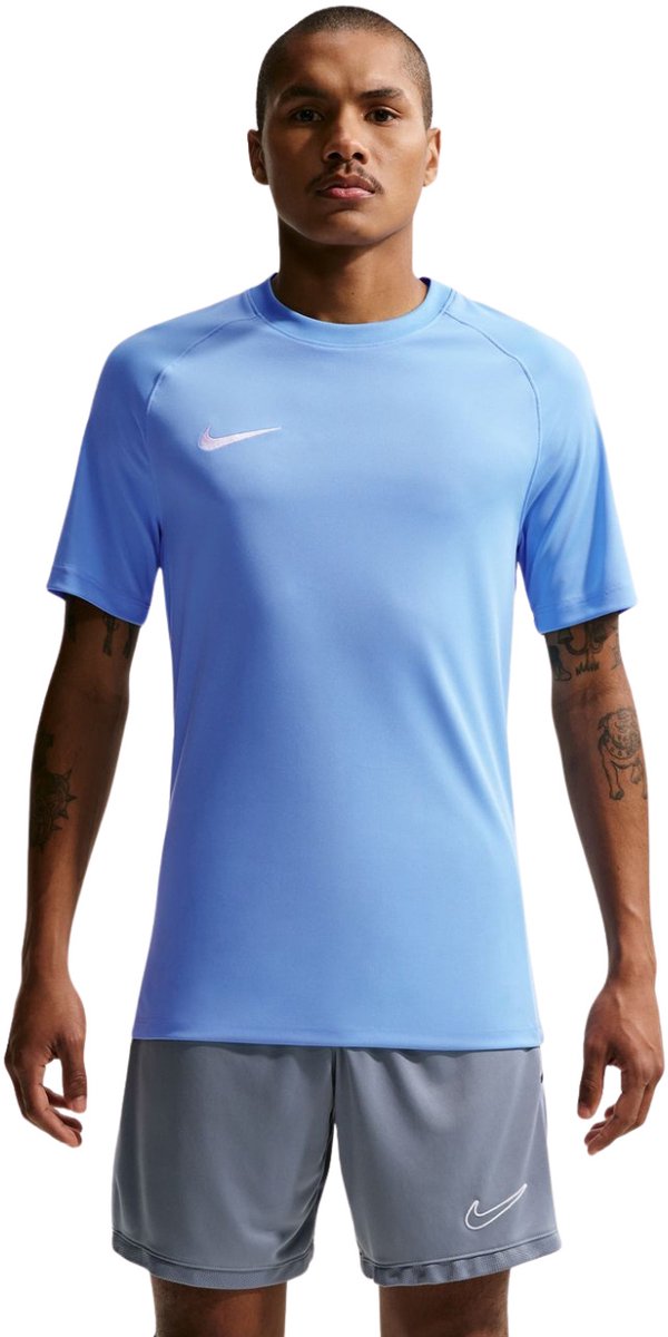 Nike Team T-shirt Heren Dri-FIT Park VIII Lichtblauw - Maat XS