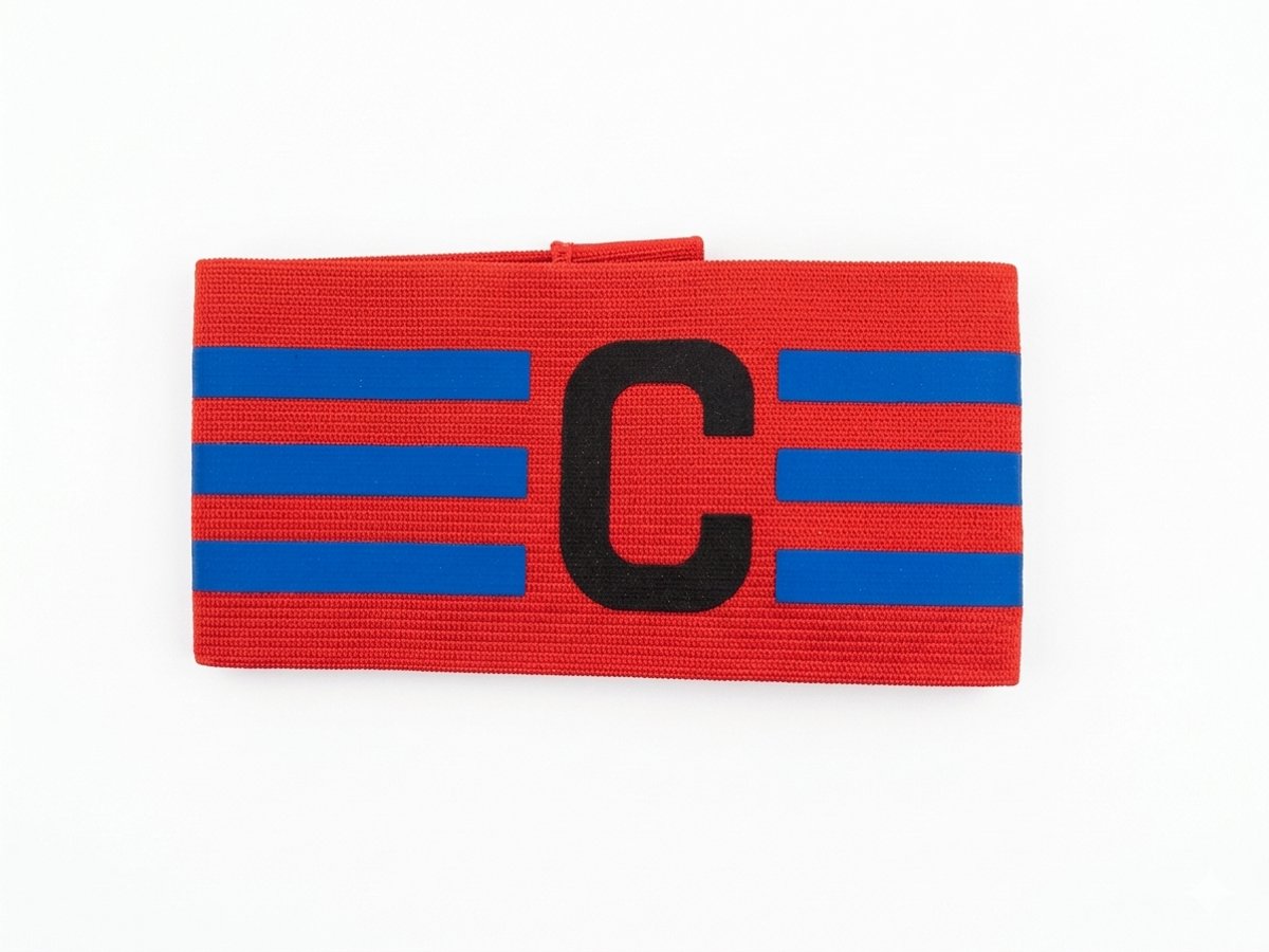 Quality Trade - Aanvoerdersband - Elastisch - Verstelbaar met klittenband - Junior en Volwassenen - Meerdere kleuren - Sport - Voetbal - Hockey - Unisex