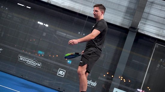 Matchu Sports - Padel Racket - Bear - Padel - Padelrackets - Rond - Carbon - Groen - Inclusief padel tas - padeltas