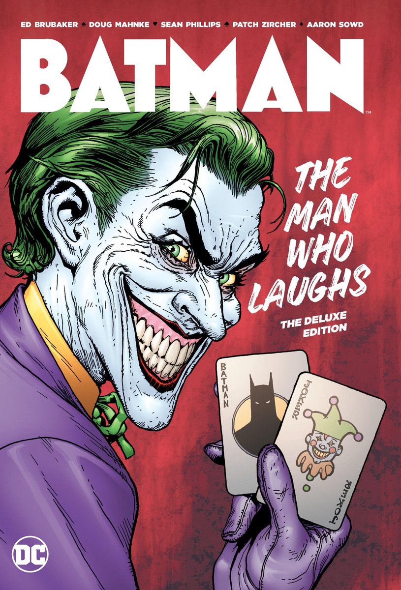 Omslag van Batman: The Man Who Laughs: The Deluxe Edition