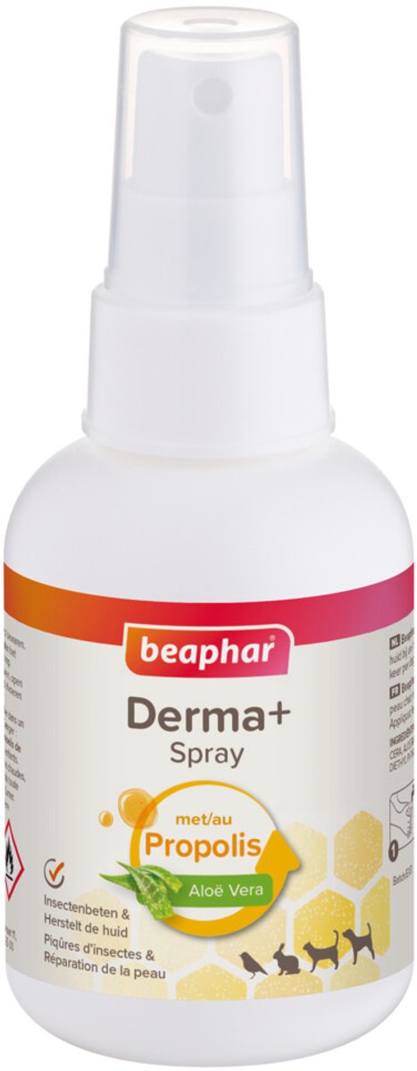 Beaphar Derma+ Spray - 3 x 75 ml - Voordeelverpakking