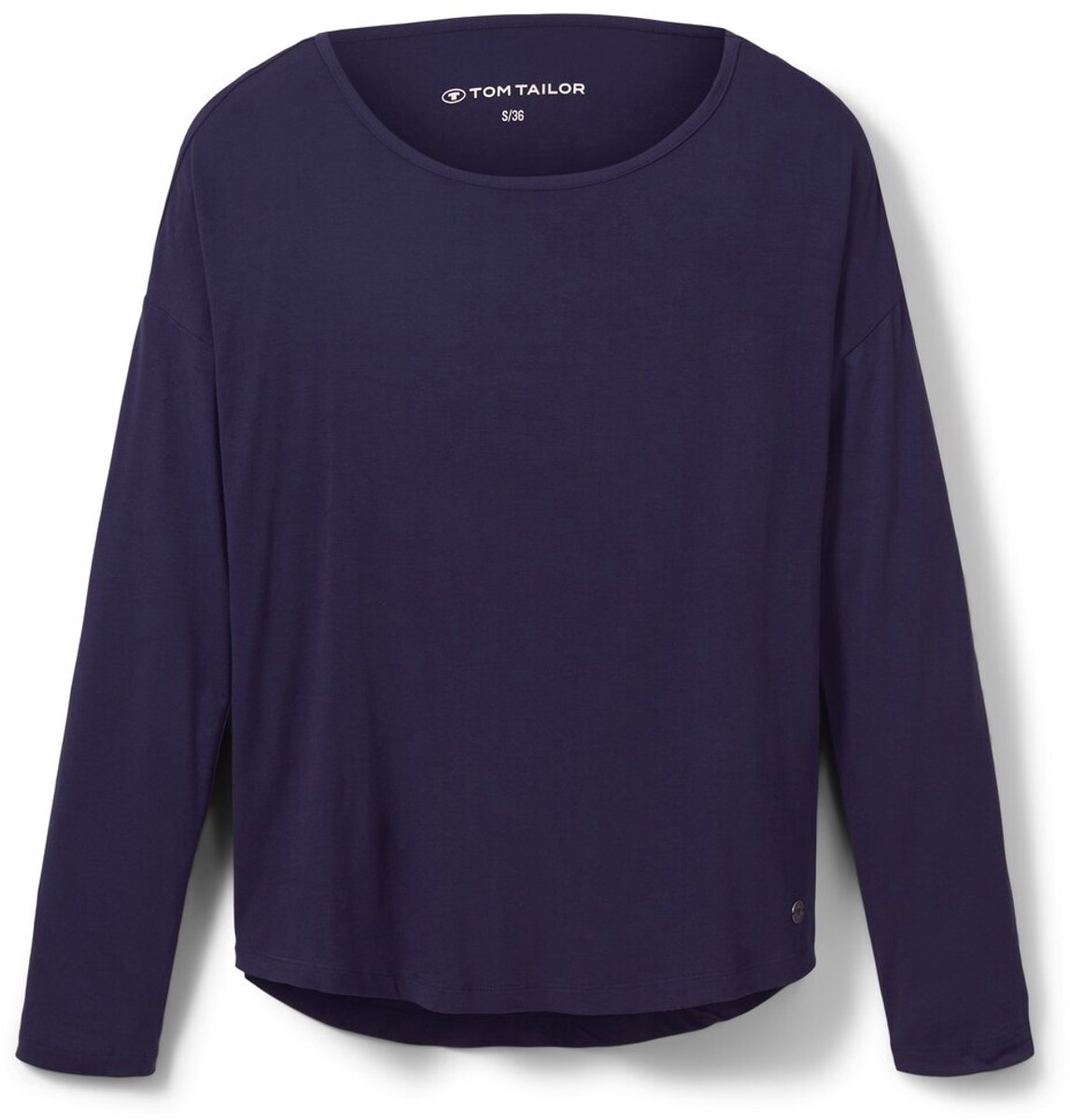 Tom Tailor - Pyjamatop - Maat 46 - dark blue uni